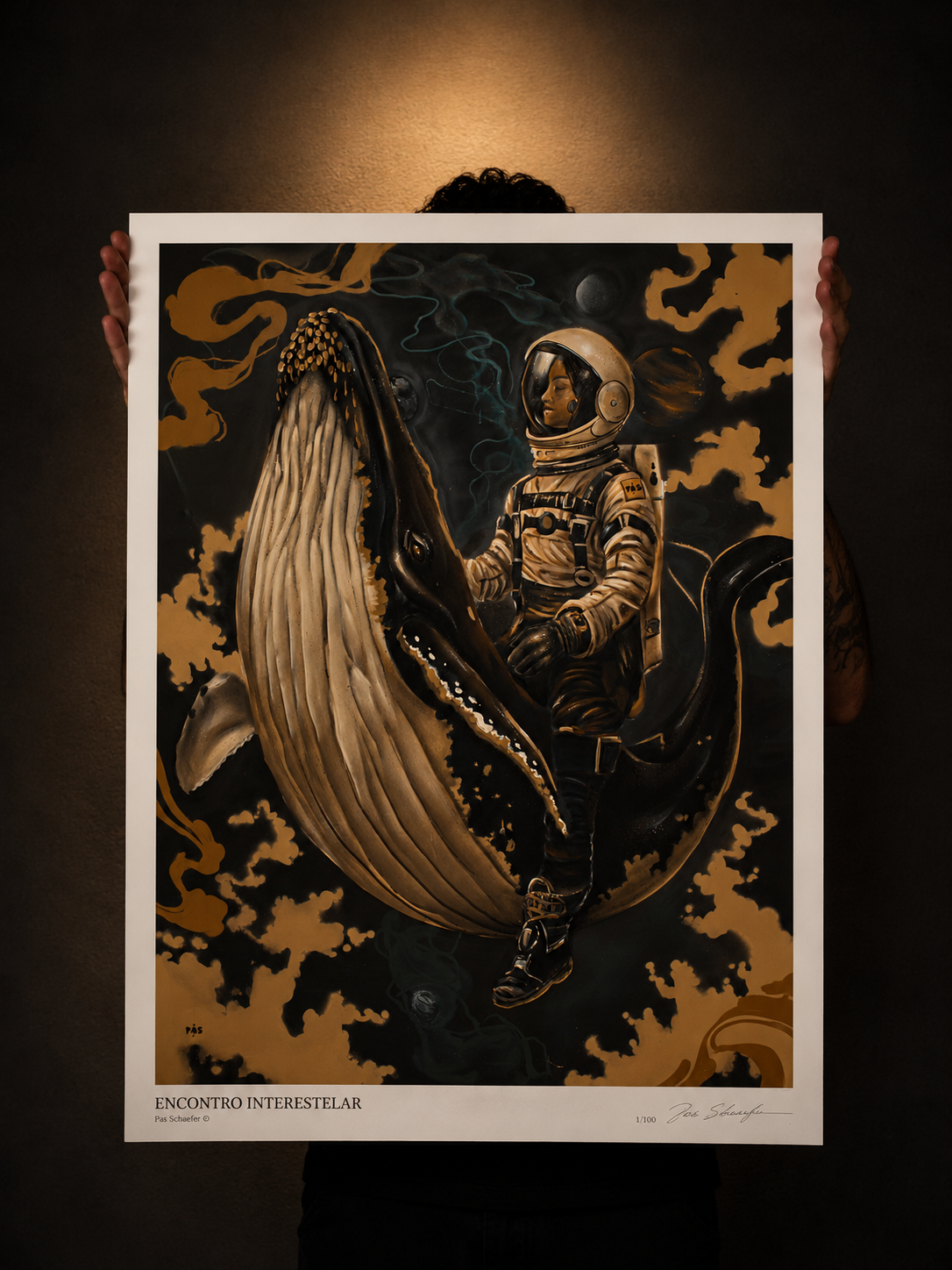 Print — "A encantadora de baleias"